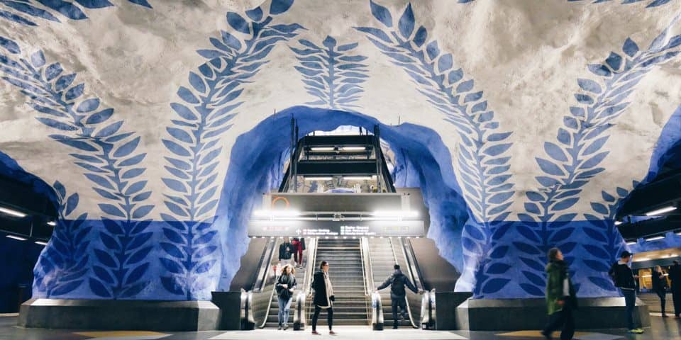 t-centralen σταθμός μετρό της Στοκχόλμης 