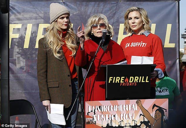 Jane Fonda και οι τηλεοπτικές της κόρες