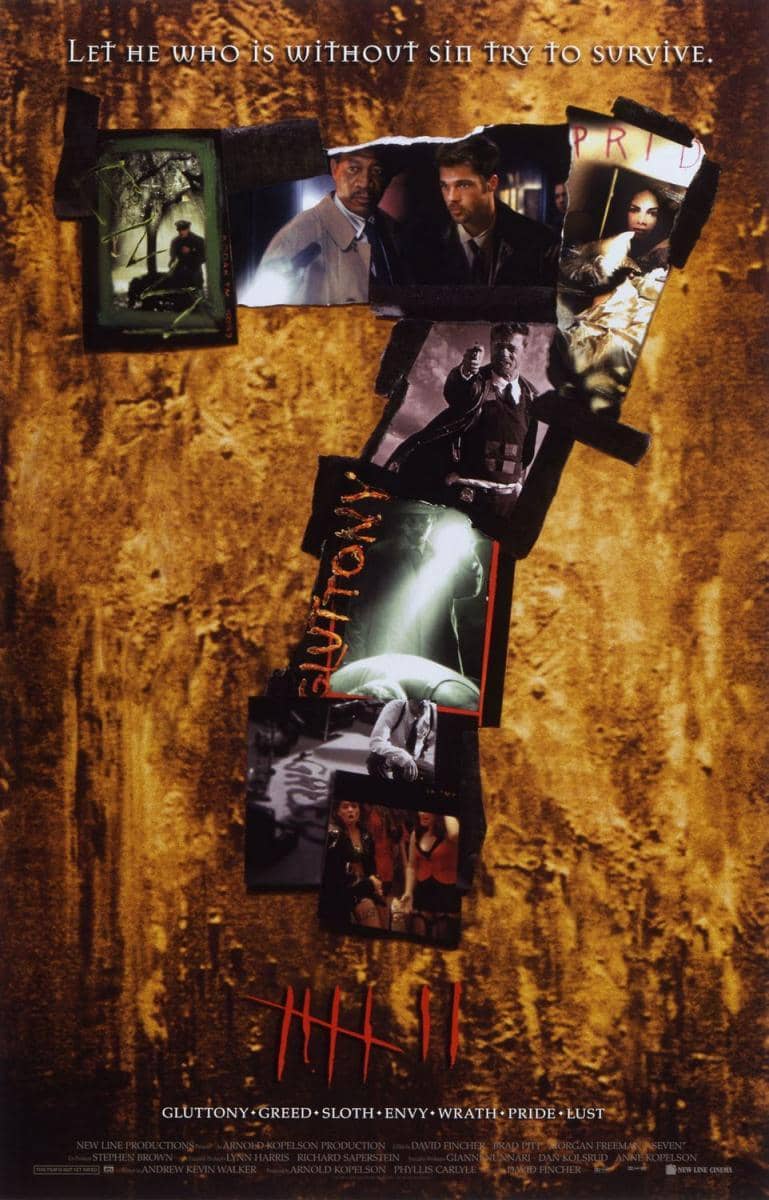 Μία από τις αφίσες της ταινίας Seven (Εφτά)