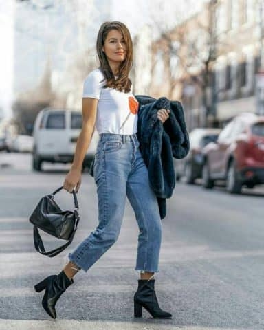 παπούτσια για cropped jeans