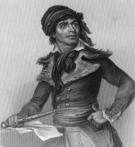 Πηγή εικόνας: thefreelancehistorywriter.com | Επαναστατική περιβολή του Ζαν Πολ Μαρά.
