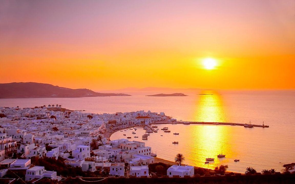 ηλιοβασιλέματα της Ελλάδας