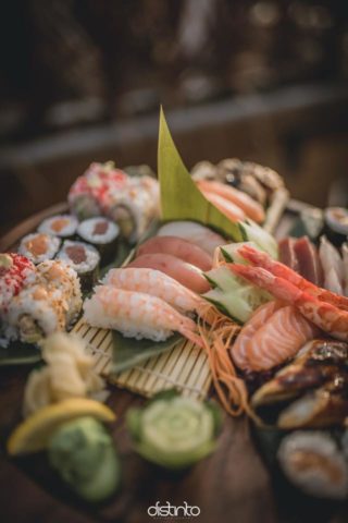 Distinto, sushi 