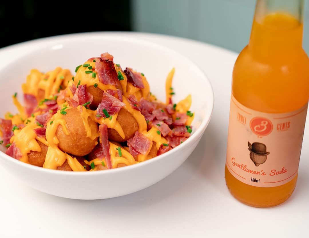 Keenkies cheddar loukoumades