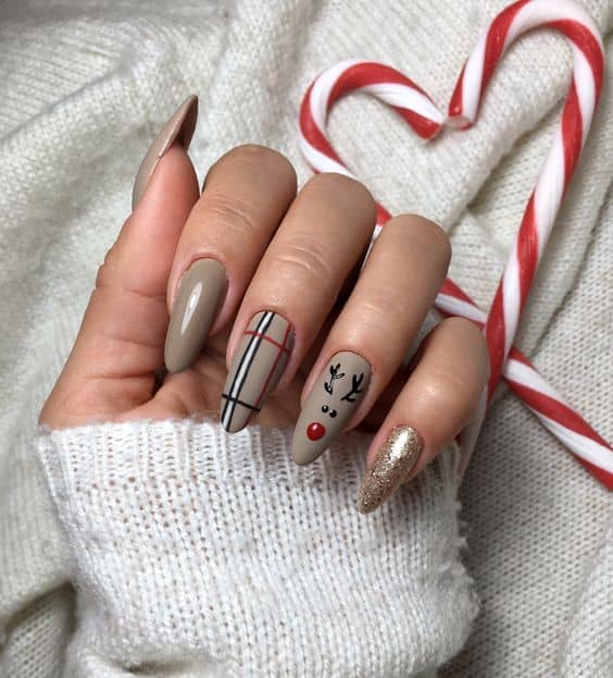 γιορτινά nail art