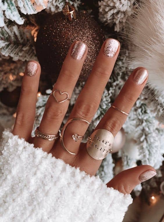 γιορτινά nail art