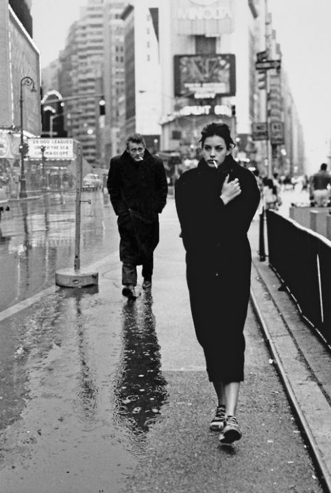 Liv Tyler and James Dean-photoshoped photograph