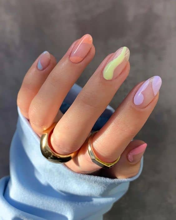 ανοιξιάτικα nail arts