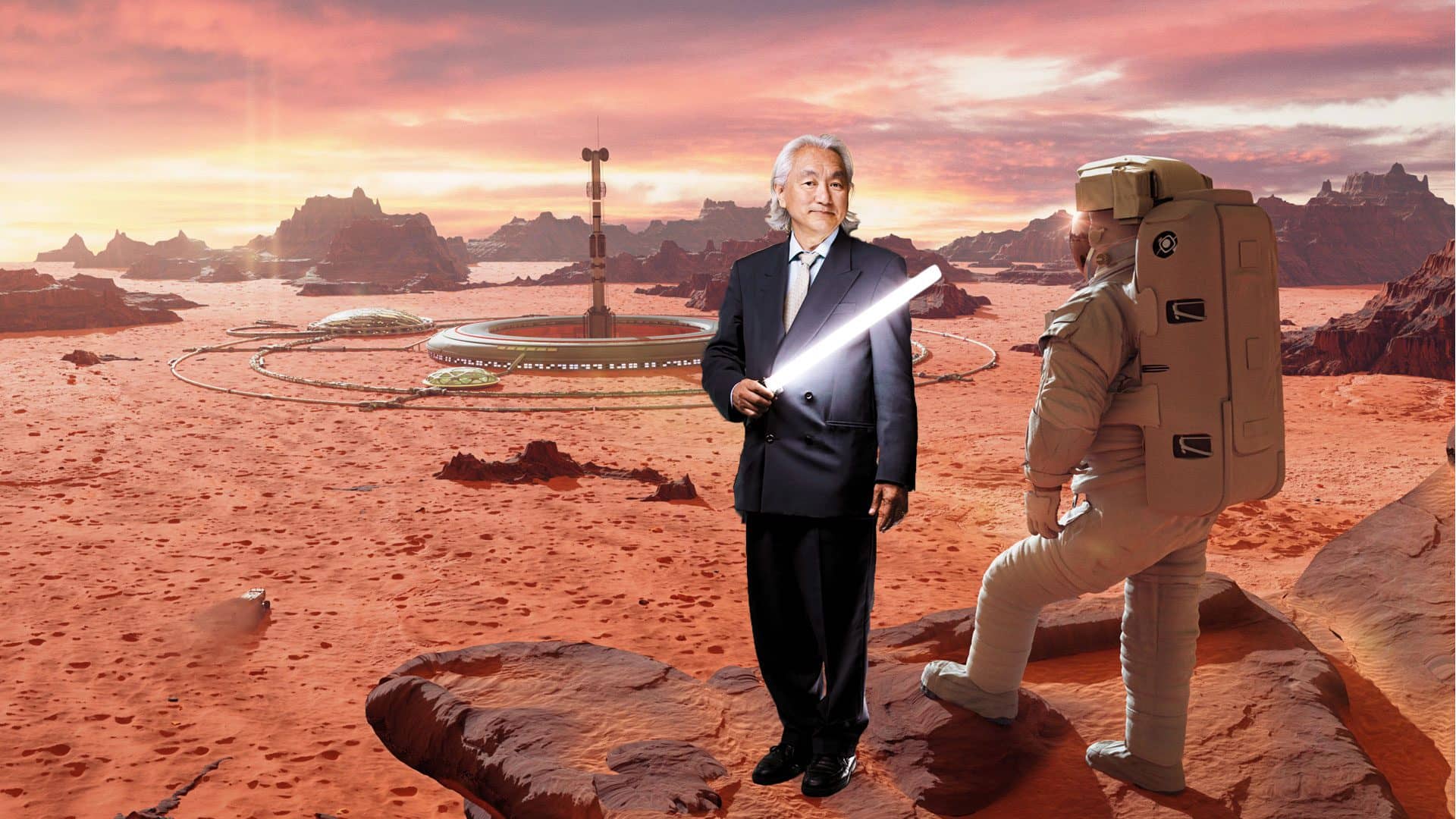 Ο Michio Kaku σε αποικία στον Άρη