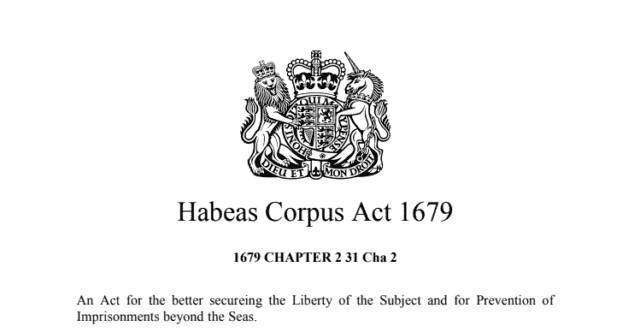 Habeas corpus