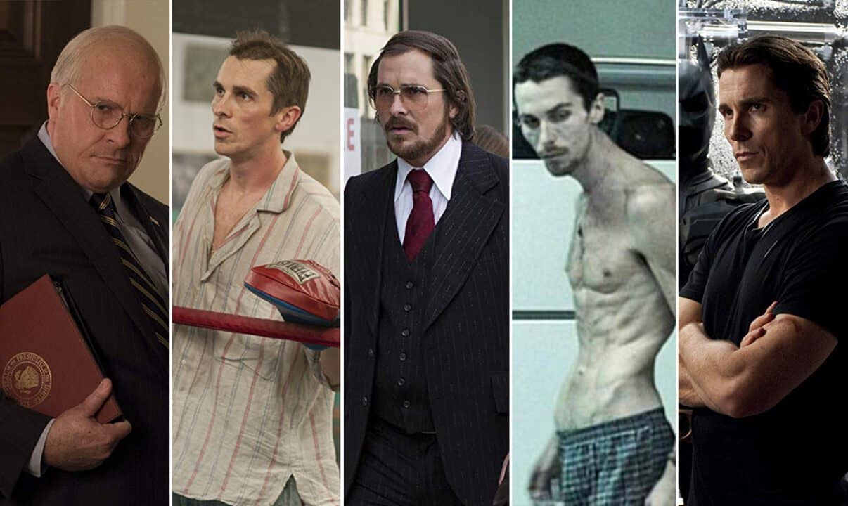 Διάφορες μεταμορφώσεις του Christian Bale