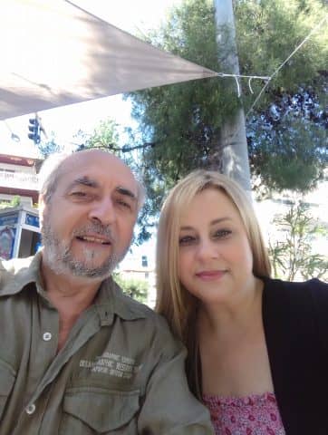 Πηγή φωτογραφίας: αρχείο Μερόπης Γραμμένου| Πέτρος Βαγιόπουλος και Μερόπη Γραμμένου