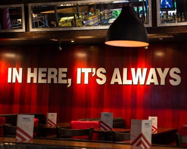 Εστιατόρια στη Μαρίνα Φλοίσβου - TGI Fridays