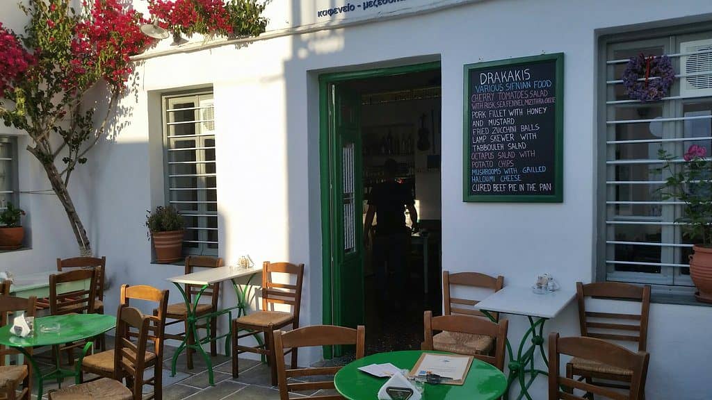 εστιατόρια στη σίφνο Δρακάκης