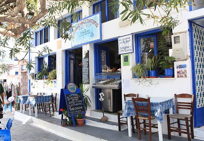 Εστιατόρια στην Αμοργό - Το Λιμάνι της Κυρά Κατίνας