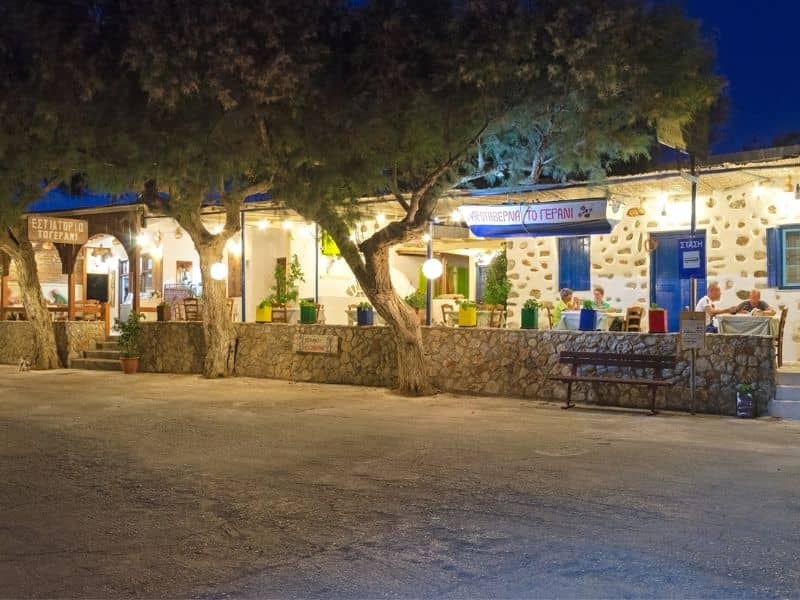 εστιατόρια στην Αστυπάλαια - Γεράνι