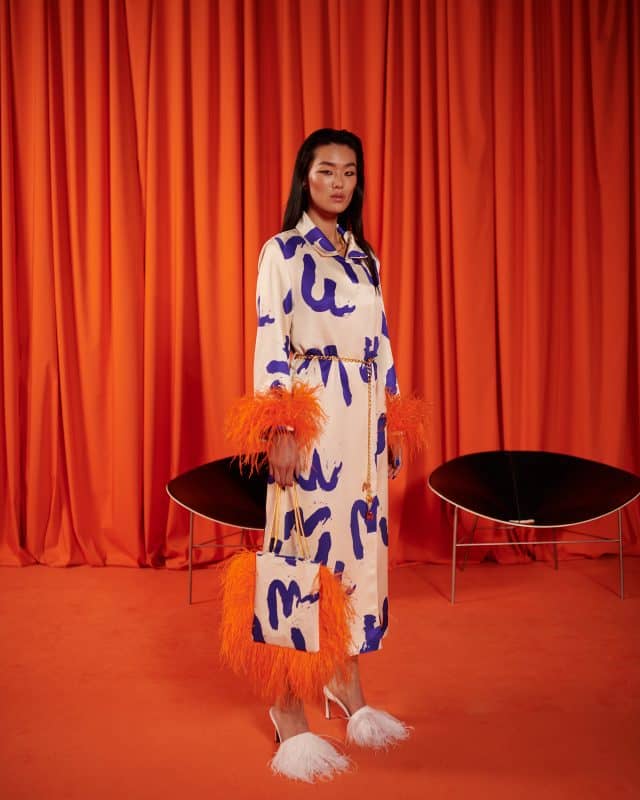 Milkwhite logo dress