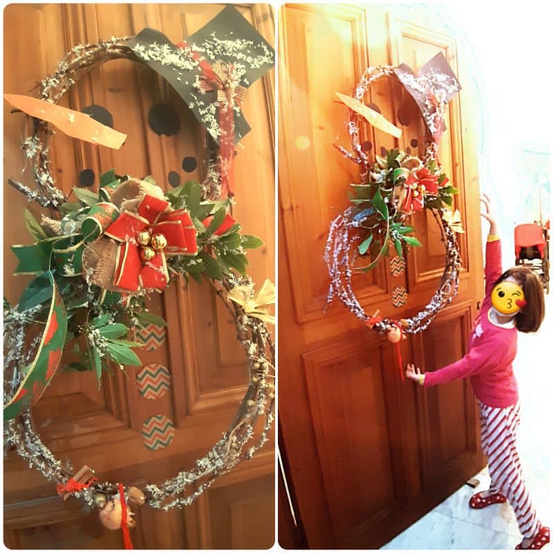 DIY Χριστουγεννιάτικα Στεφάνια με φυσικά υλικά