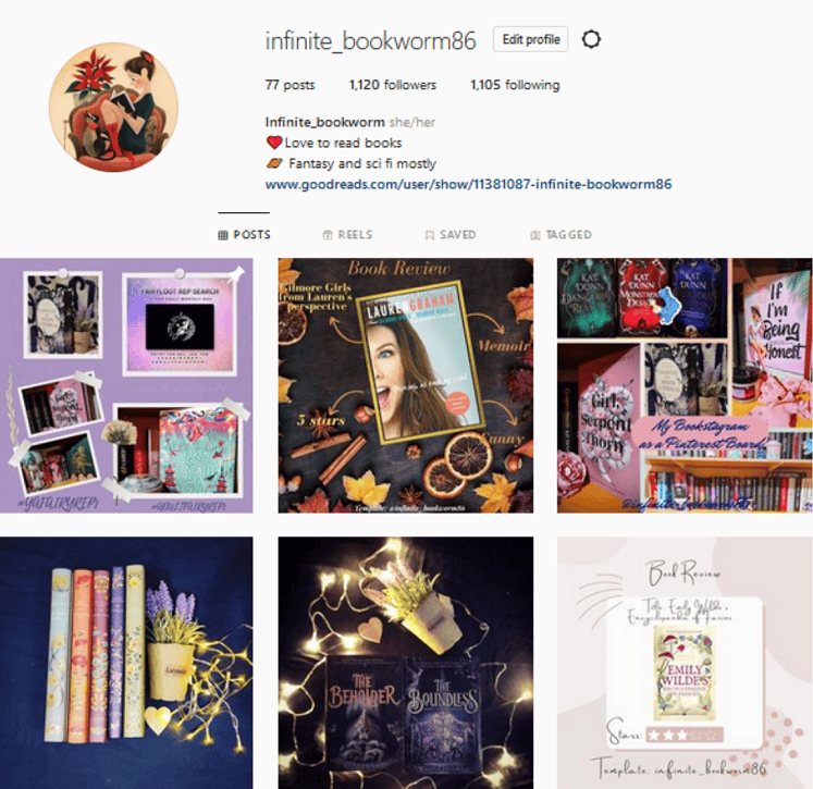 Bookstagram 