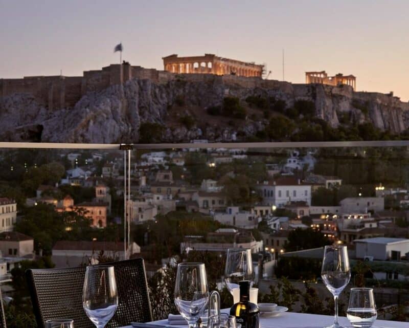 εστιατόρια στη Μητροπόλεως - Metropolis Roof Garden