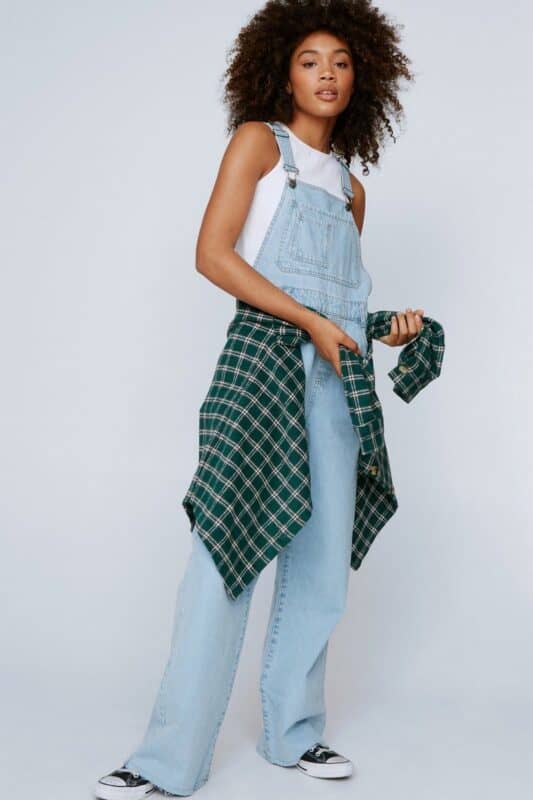 Denim dungaree