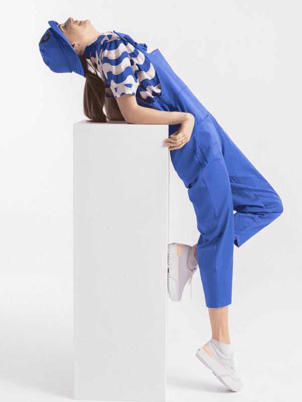 Blue dungaree