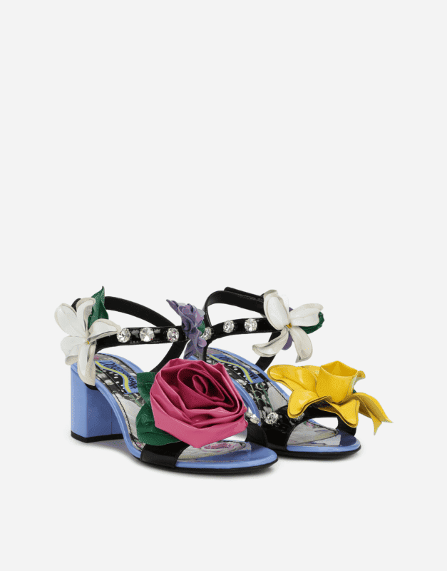 3d flowers shoes