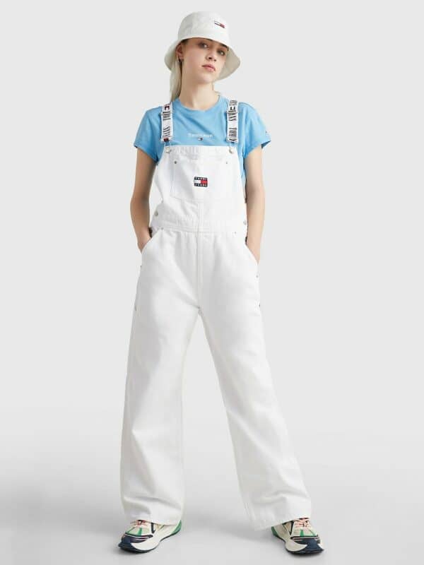 White dungaree