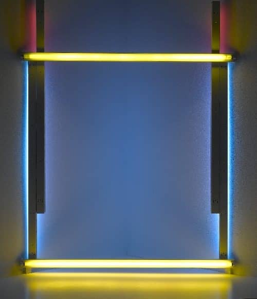 Dan Flavin untitled neon artwork