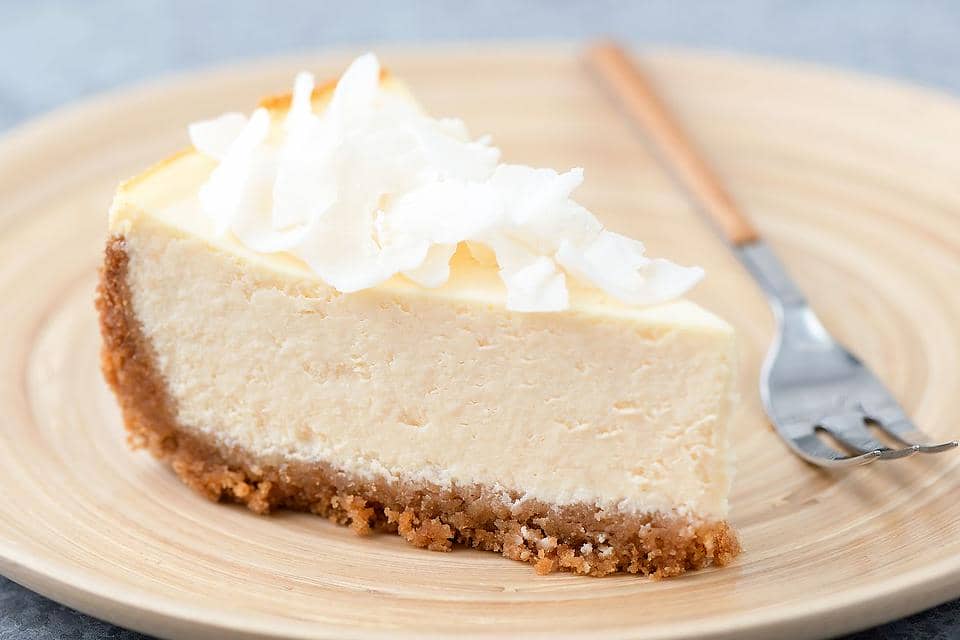 cheesecake καρύδα