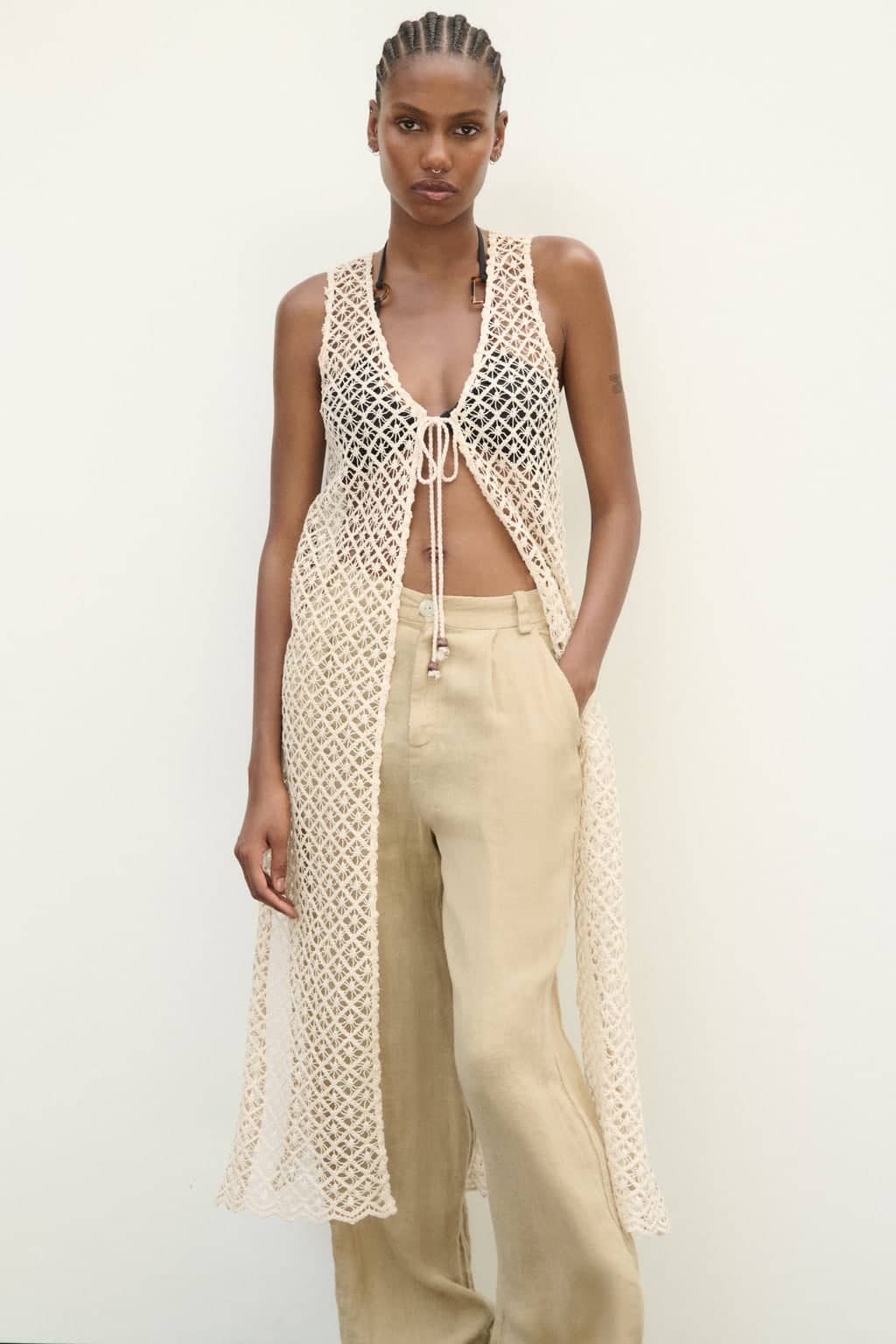 Crochet γιλέκο
