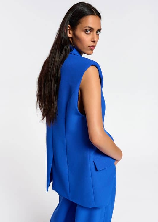 Blue vest 