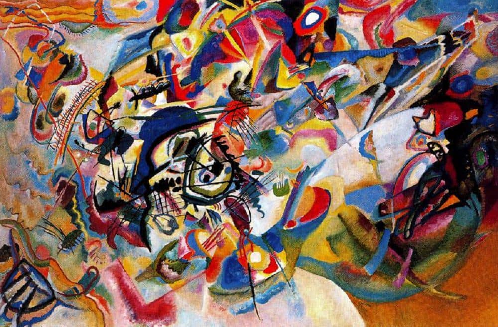 Composition 7. Etude, 1913, Wassily Kandinsky Ο δρόμος για την Αφαίρεση