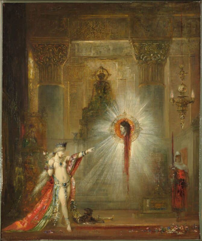 Συμβολισμός και τέχνη | Η Εμφάνιση (The Apparition) 1876-1877 του Γκυστάβ Μορώ.