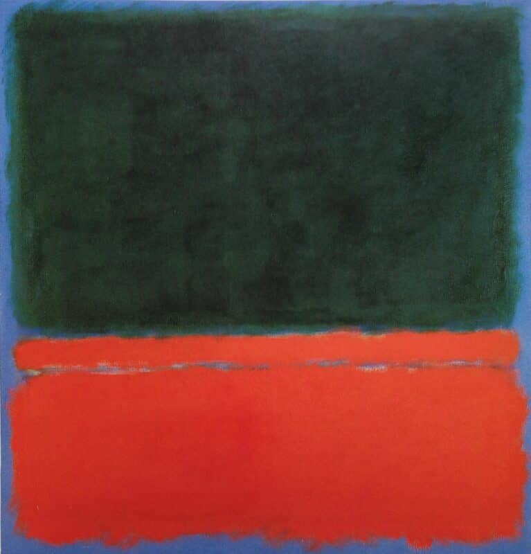 Αφηρημένος Εξπρεσιονισμός | Green, Red, Blue, 1955 by Mark Rothko