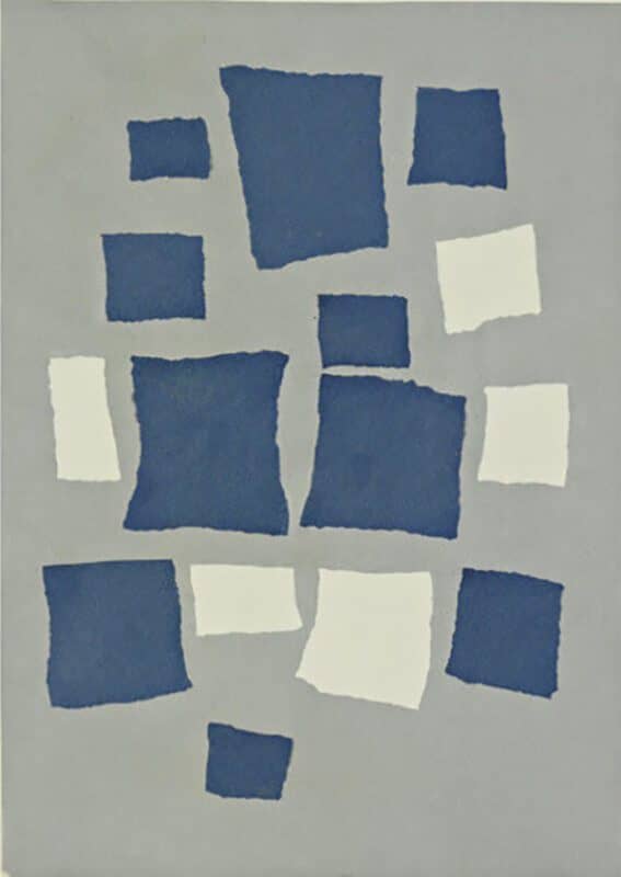 Το κίνημα του Νταντά | Hans Arp, ”Χωρίς Τίτλο” Κολλάζ με ορθογώνια σχήματα τοποθετημένα τυχαία, 1916-17, Μουσείο Μοντέρνας Τέχνης, Νέα Υόρκη