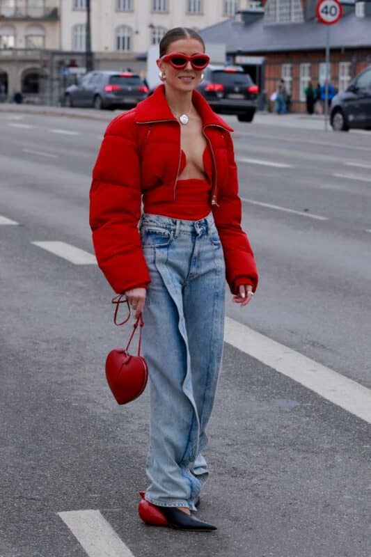 red colour trend fashion trends