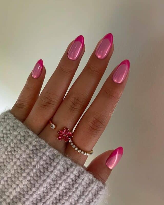 metallic nails