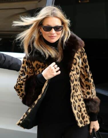 Leopard print και Kate Moss