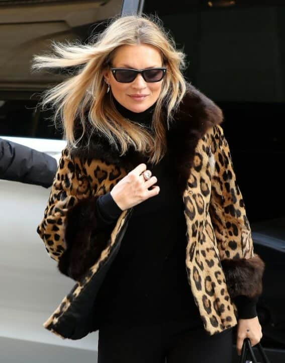 Leopard print και Kate Moss