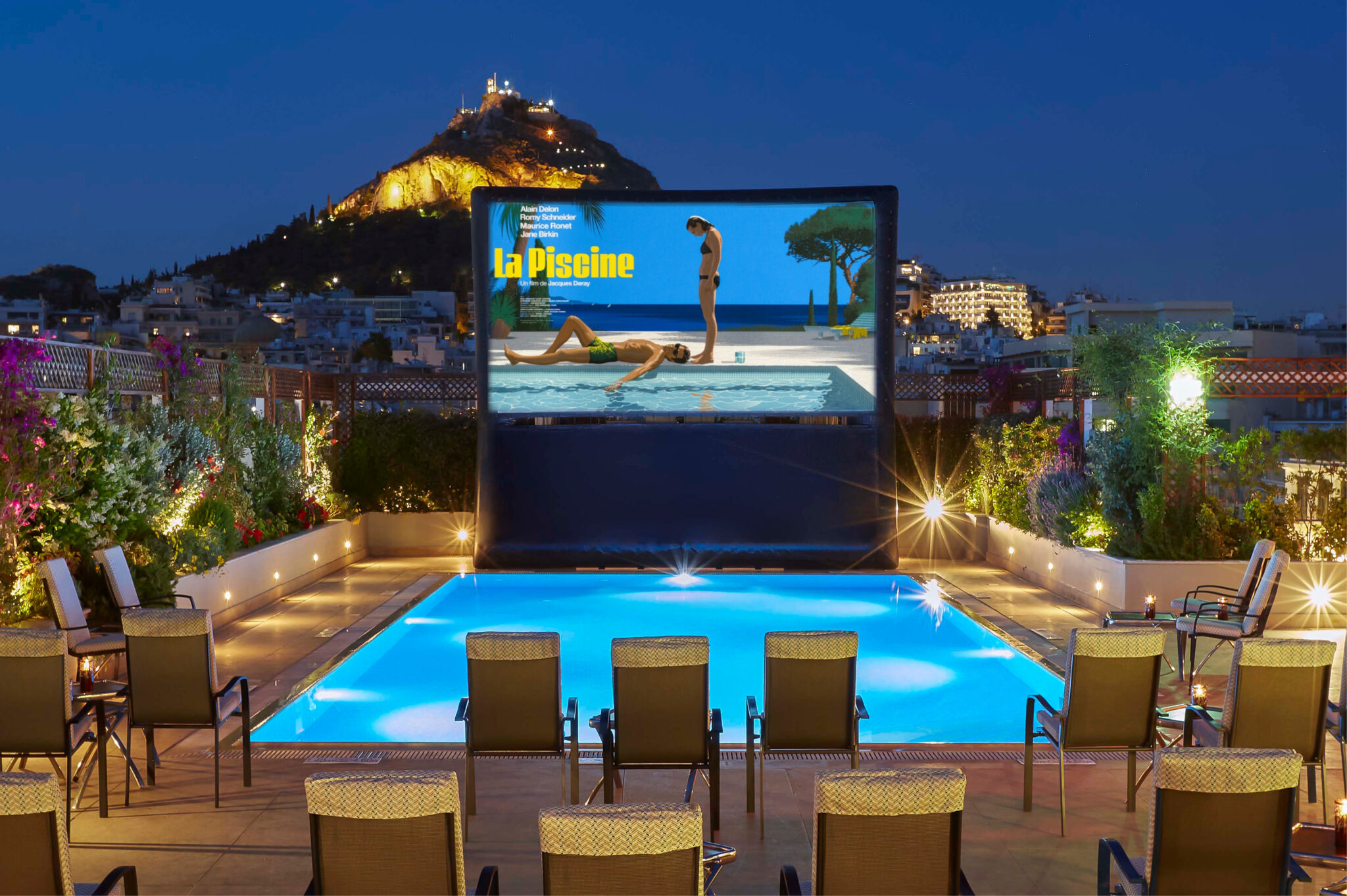 θερινό σινεμά , pool your cinema