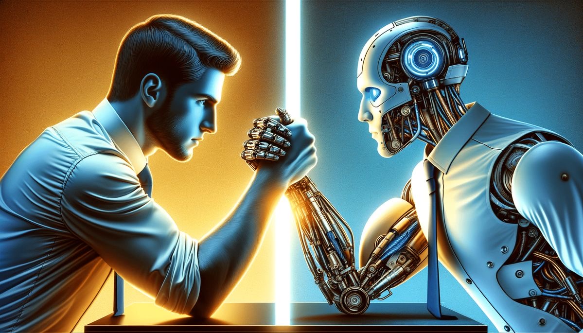 AI vs human