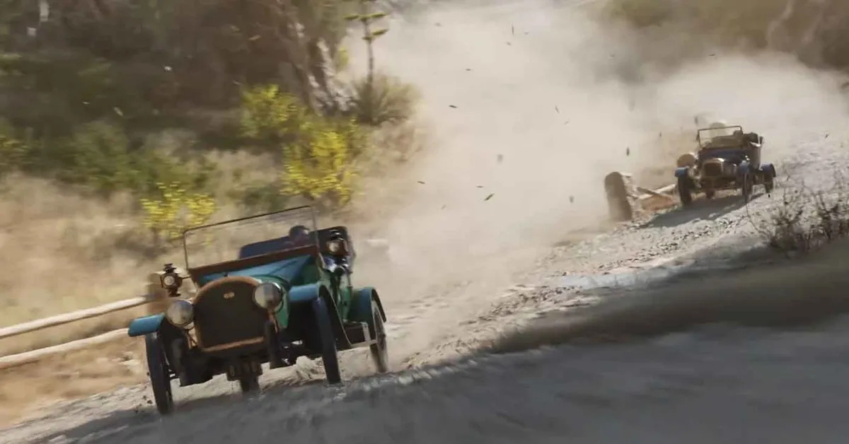Car chase in Mafia: The Old Country