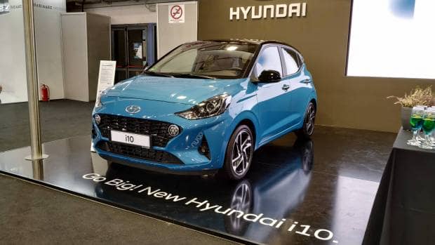 Το νέο Hyundai i10 στην έκθεση αυτοκινήτου Αυτοκίνηση Anytime 2019