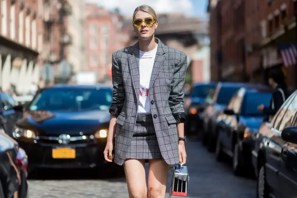 plaid outfit