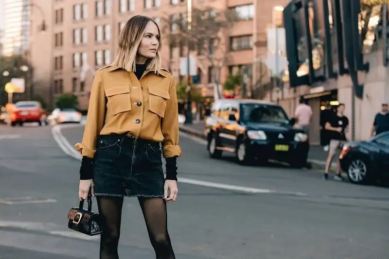 jeans skirt