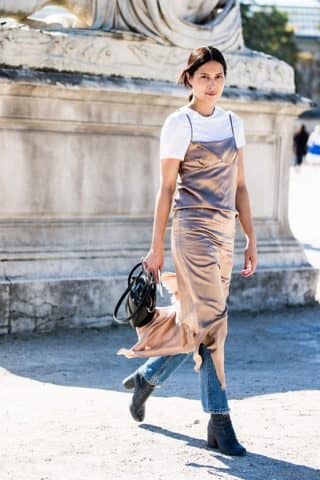 Dress over pants