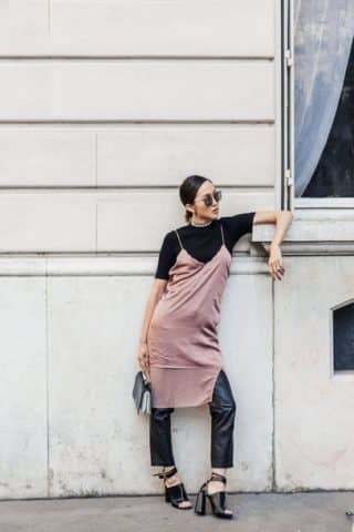 Dress over pants