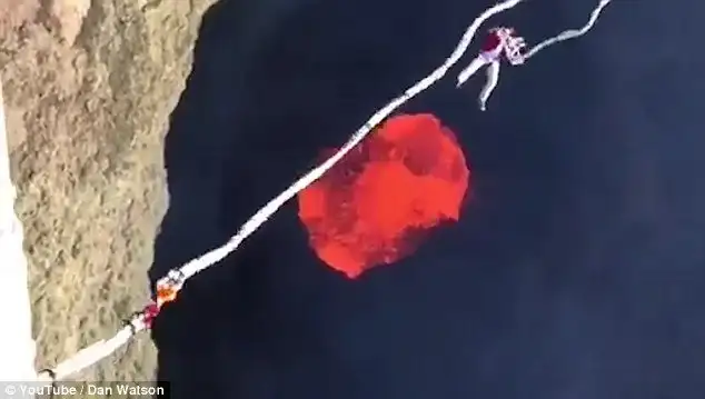 Ταξίδι με αδρεναλίνη: Bungee jumping πάνω από ενεργό ηφαίστειο