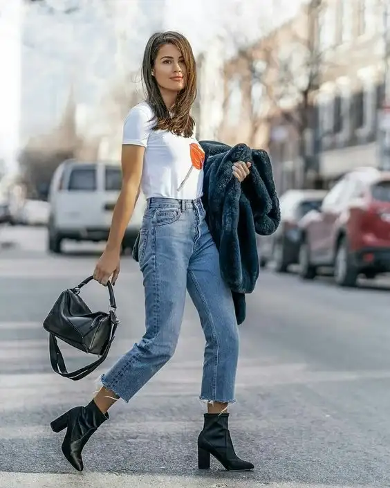 παπούτσια για cropped jeans